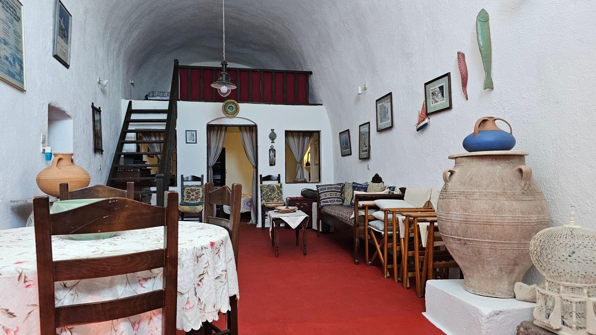 Villa Cactus Cave House On The Caldera Firostefani Exterior foto