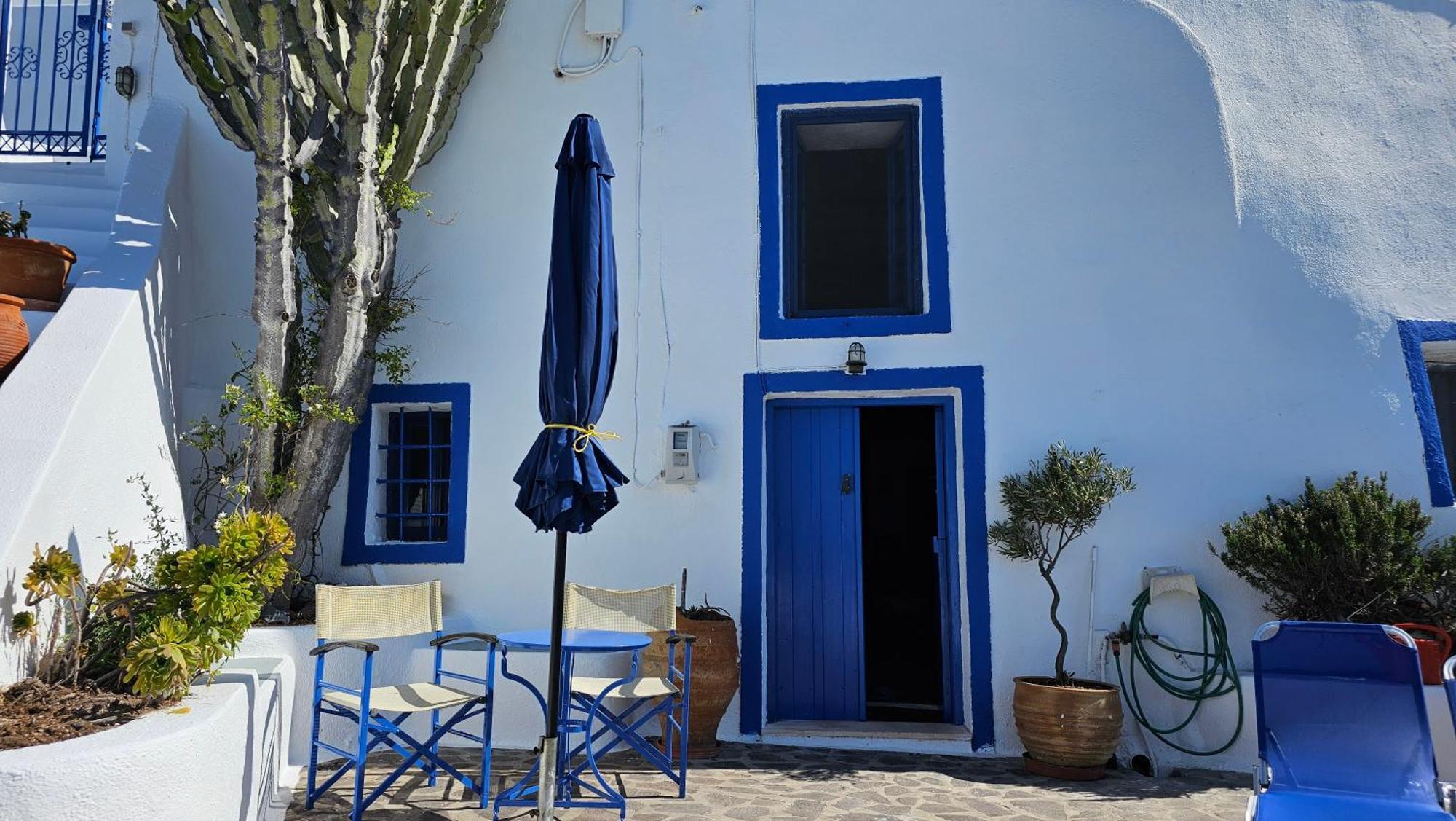 Villa Cactus Cave House On The Caldera Firostefani Exterior foto